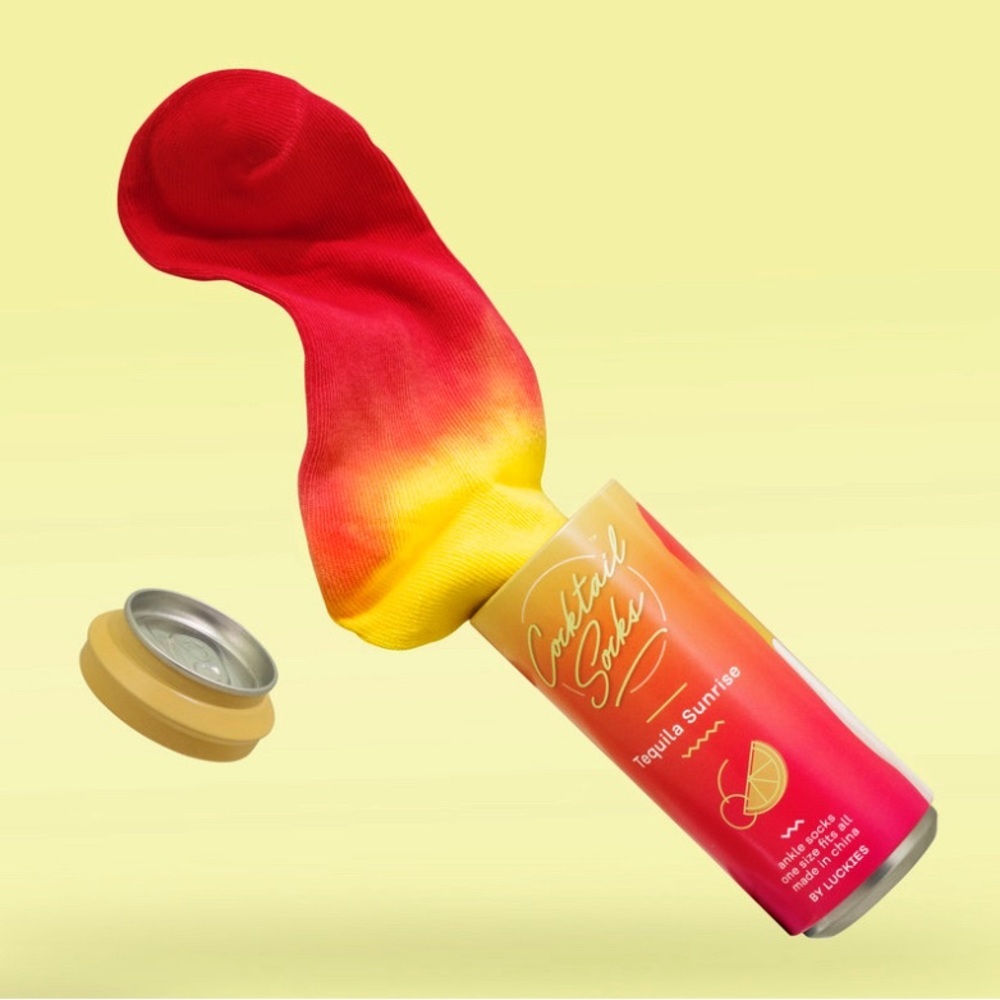 **FREE w/ purchase!** Great Gift Idea for those who like cocktails! And socks!